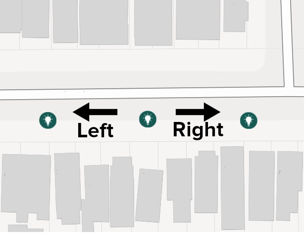Direction of additional streetlights